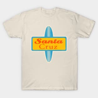 Santa Cruz California Surfing T-Shirt